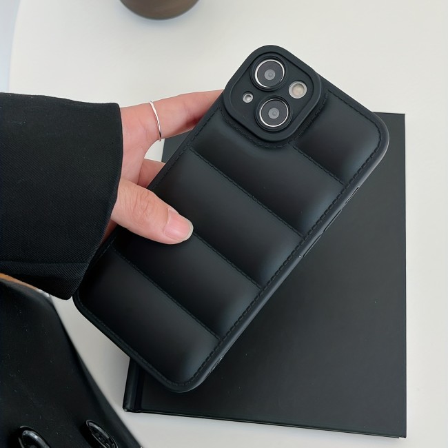 Frosted Down Jacket Phone Case