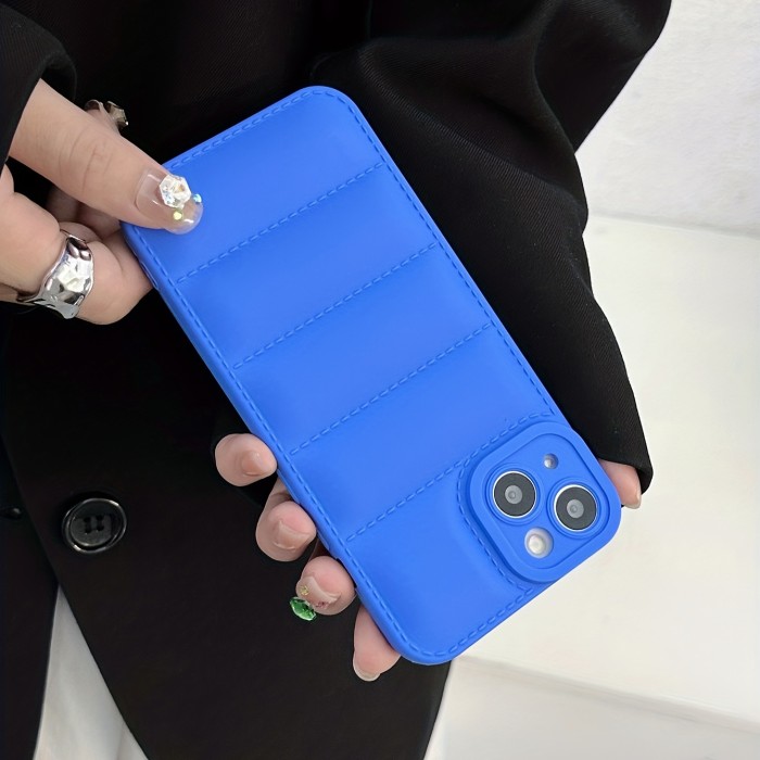 Frosted Down Jacket Phone Case