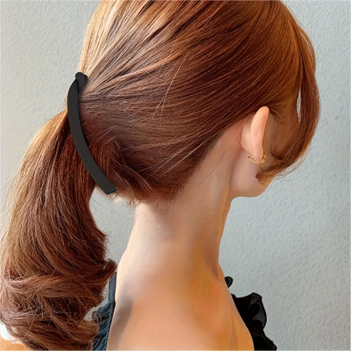 14+ Resin Hair Clip Set - Non-Slip Banana Clips, Elegant Minimalist Design, Solid Matte Colors, Retro-Inspired, Functional Fashion Hair Accessories for Birthday Gift (Multiple Pieces)