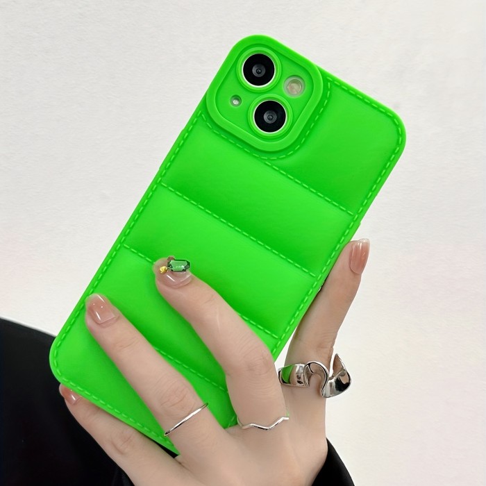 Frosted Down Jacket Phone Case