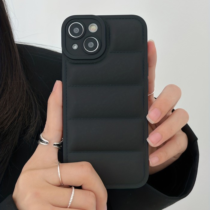 Frosted Down Jacket Phone Case