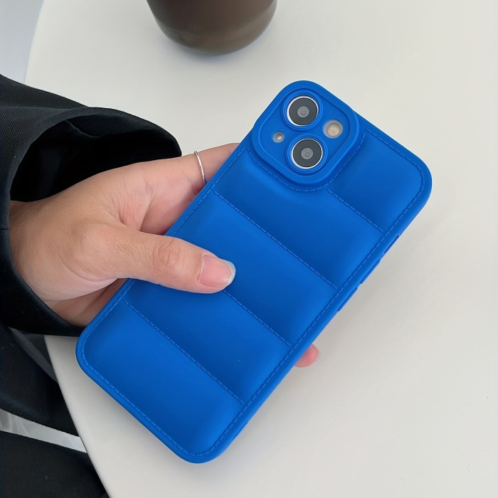 Frosted Down Jacket Phone Case