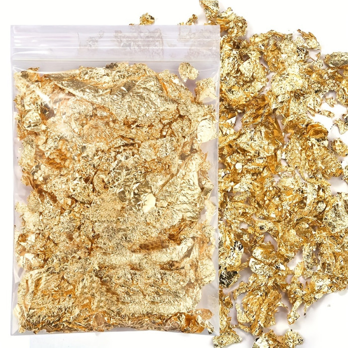 Gold Foil Gold Foil Paper Will Glow Decoration