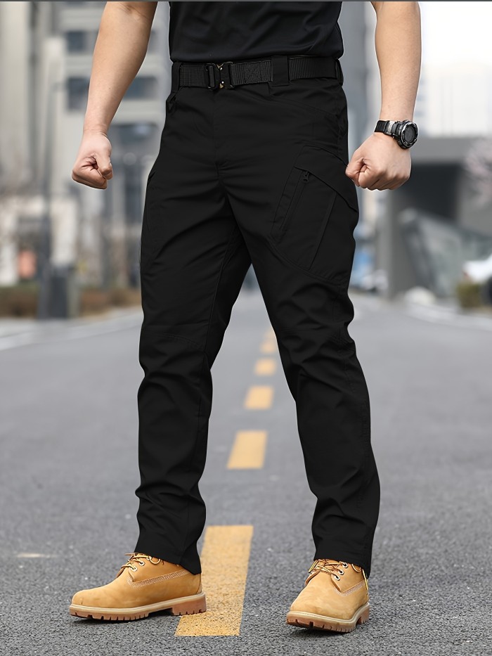 Men's Tactical Pants - Slim Fit, Combat-Ready, Durable for Outdoor Training & Military Fans (Army Style)