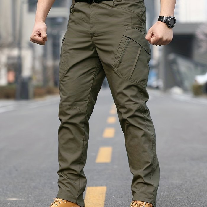 Men's Tactical Pants - Slim Fit, Combat-Ready, Durable for Outdoor Training & Military Fans (Army Style)