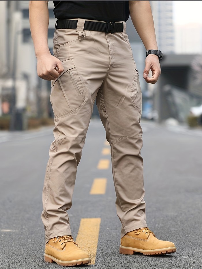 Men's Tactical Pants - Slim Fit, Combat-Ready, Durable for Outdoor Training & Military Fans (Army Style)