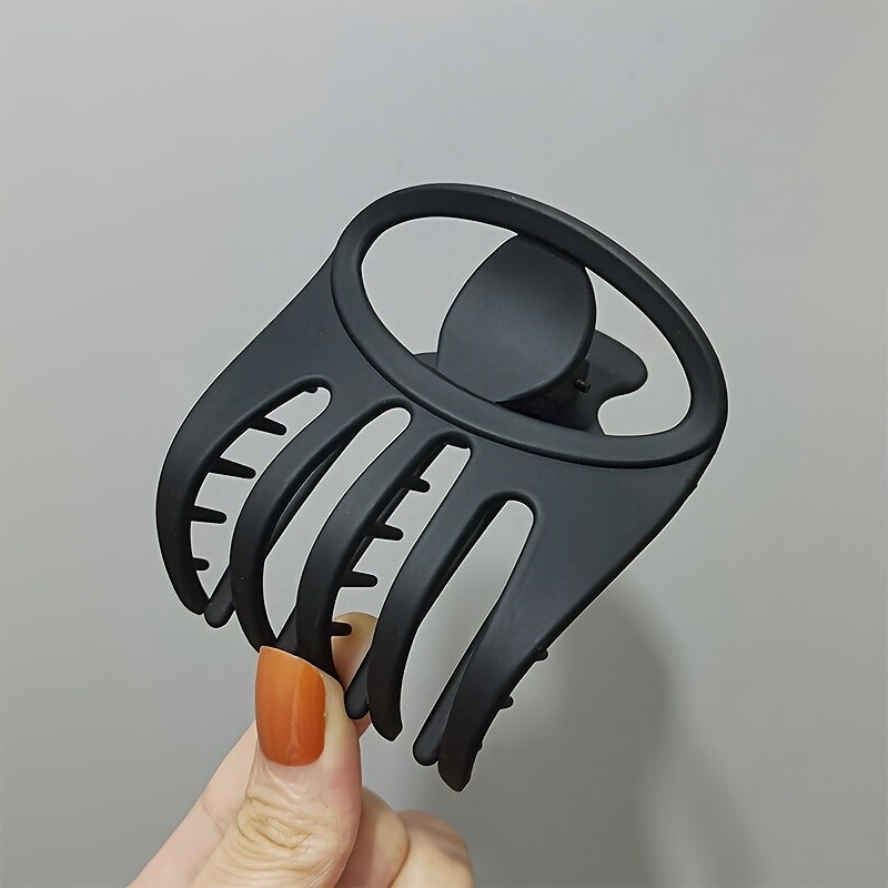 1pc Exquisite Matte Finish Vintage-Inspired Duckbill Hair Clip - Elegant Hairgrip for Women, Trendy Headwear Accessory with Secure Hold, Easy to Use and Stylish Design