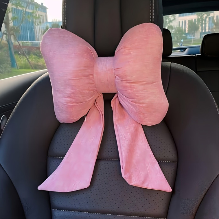 1pc Car Headrest Neck Pillow
