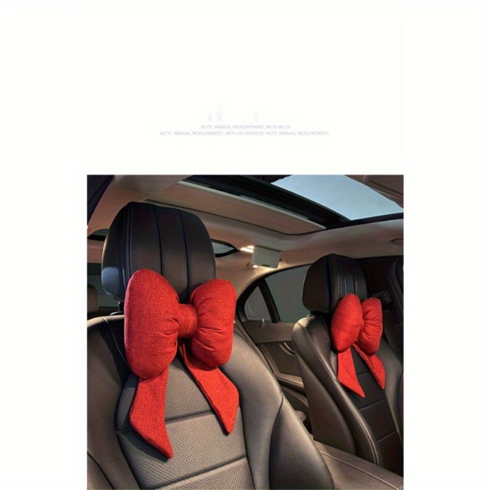 1pc Car Headrest Neck Pillow