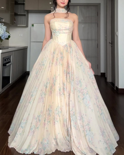 Elegant Romantic Flower Dress