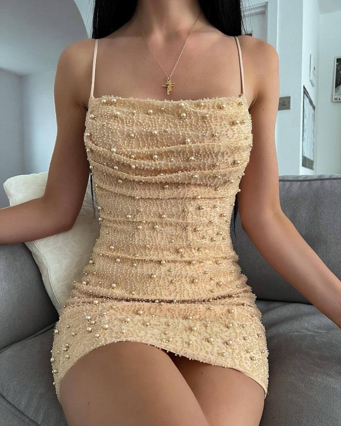 Sexy Strappy Short Dress