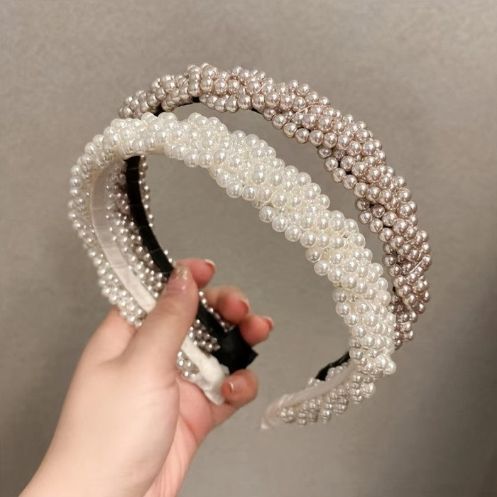 1 Vintage Pearl Headband