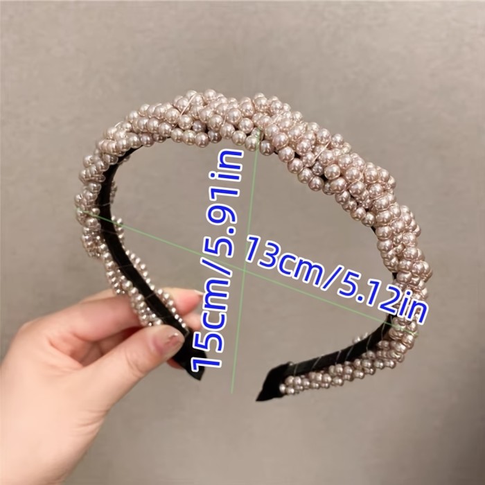 1 Vintage Pearl Headband