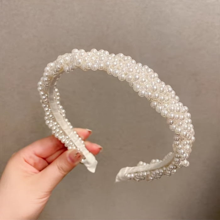 1 Vintage Pearl Headband