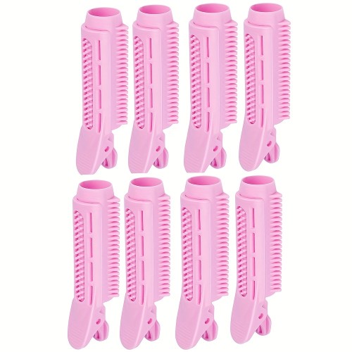 8pcs Self-Grip Fluffy Volumizing Hair Root Clips - Instant Bangs and DIY Hair Rollers For Women
