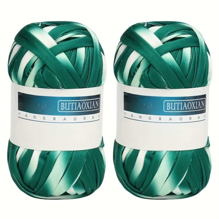 Butterfly Brand, Colorful Thick Knit Yarn, 100g\u002F200g, 1377.95inch - Ideal for DIY T-Shirts, Bags, Blankets, and Crochet Projects