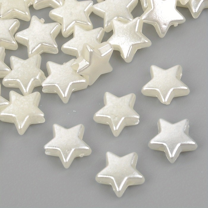50pcs 8mm White Heart-Shaped Acrylic Spacer Beads - Glossy Uniform Beads for Jewelry Making DIY, Bracelets, Necklaces, Earrings & Keychains - Decorative Craft Supplies, Spacer Beads for Jewelry Making, Handmade Accessories, Elegant Design, Smooth Finish, DIY Enthusiasts