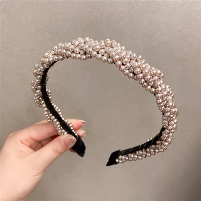 1 Vintage Pearl Headband