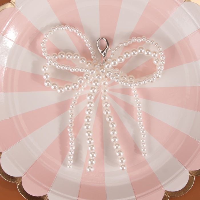 1\u002F2pcs Elegant Imitation Pearl Bow Tassel - Fashion DIY Shoe Decoration, Handbag & Phone Accessory, Suitable for Sports Shoes, Boots