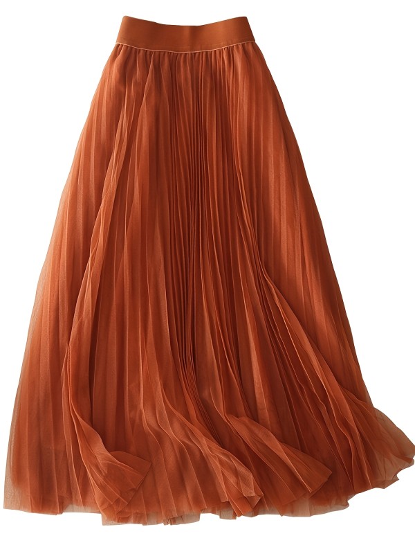 Women's Elegant 3-Tier A-Line maxi skirt - Non-Transparent Formal\u002FParty\u002FEveryday skirt, flared layers for a Flowy Look, All-Season Women's Clothing, Cute Skirts, Party Wear, Nontransparent Fabric