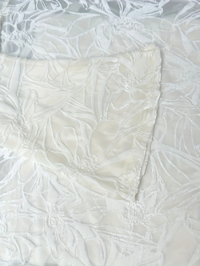 Women's Elegant Lace Contrast Long Sleeve Blouse