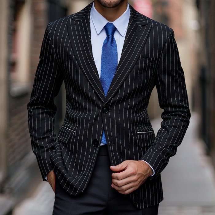 Men'S Fashion Korean Style Slim Fit Casual Blazer