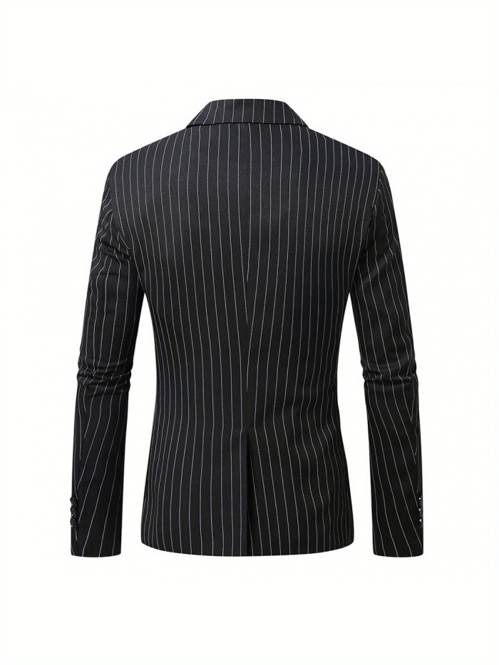 Men'S Fashion Korean Style Slim Fit Casual Blazer