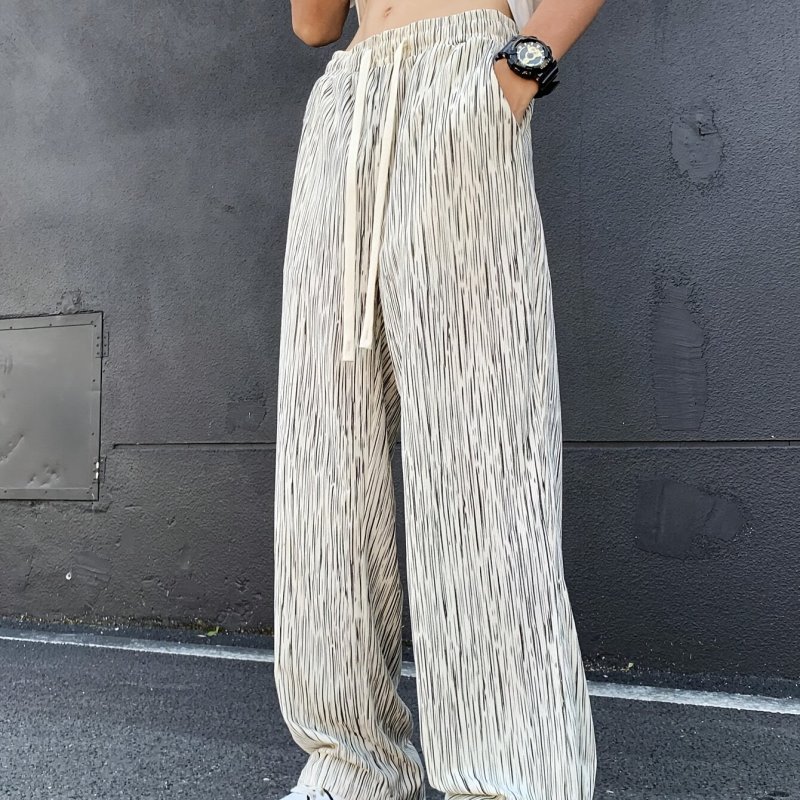 Lightweight Casual Pants Lightweight Men's Striped Casual Pants