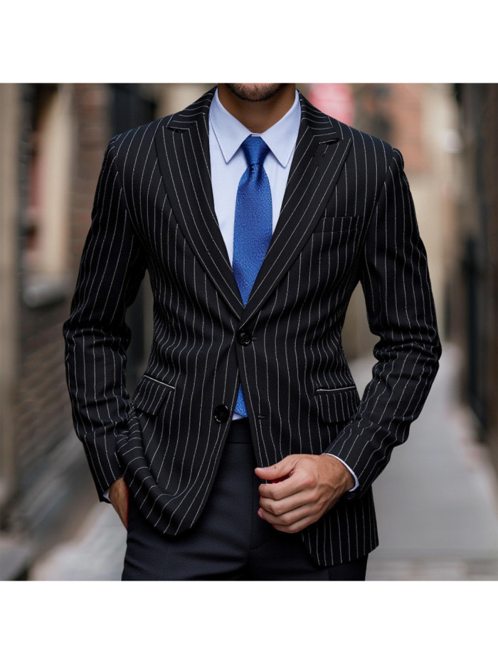 Men'S Fashion Korean Style Slim Fit Casual Blazer