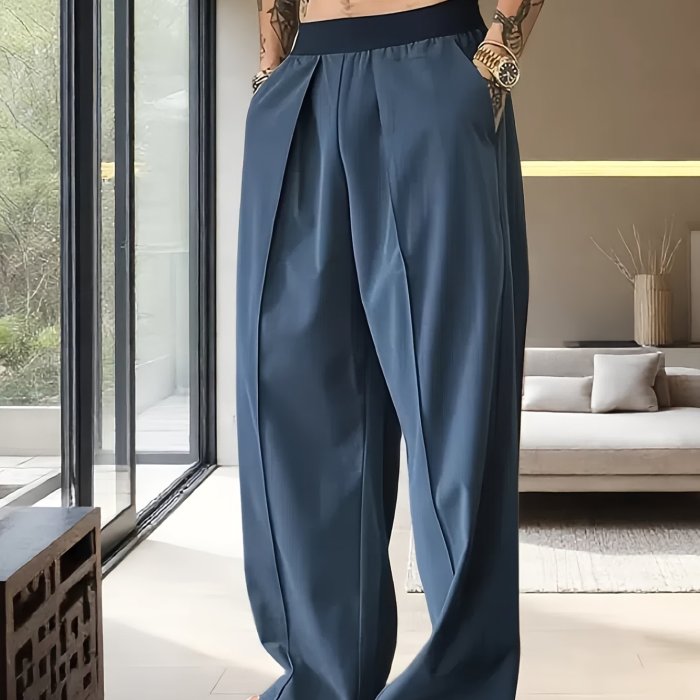 Men's Fashionable Pants Spring\u002FSummer Casual Pants