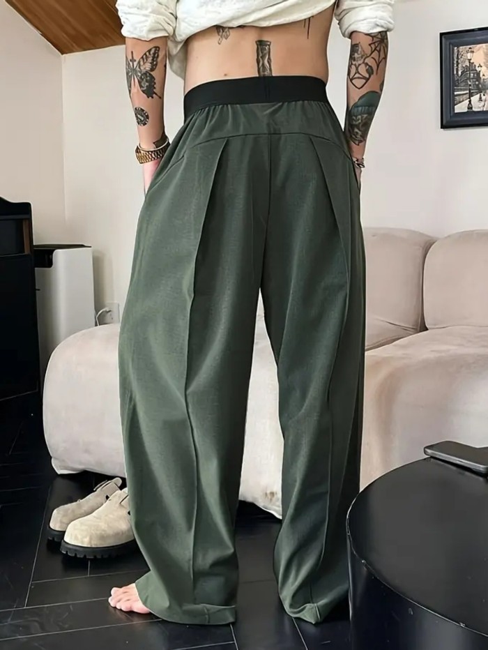 Men's Fashionable Pants Spring\u002FSummer Casual Pants