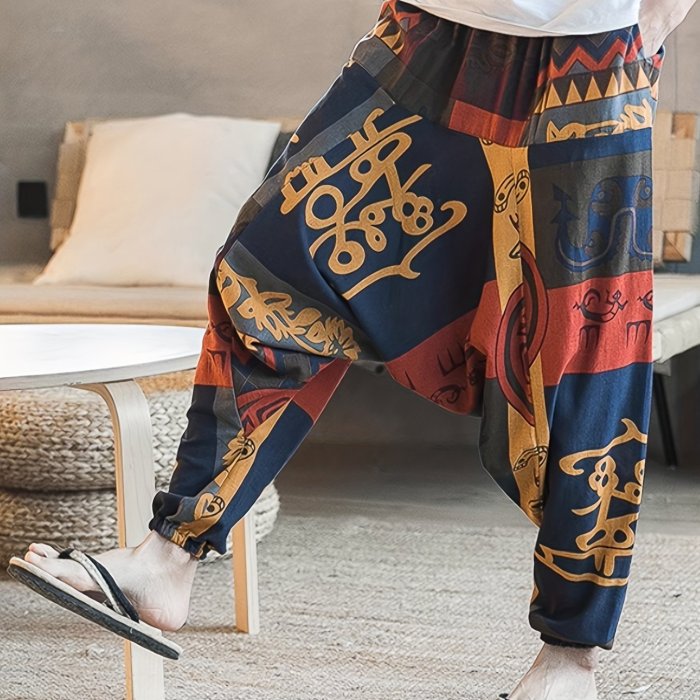 Stylish Cotton Pants 100% Cotton Men's Stylish Loose Pants