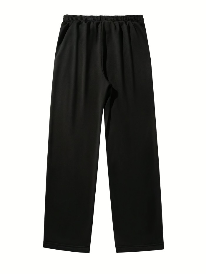 Breathable Pants Men's Breathable Striped Loose-Fit Pants