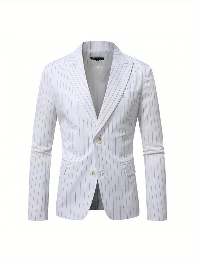 Men'S Fashion Korean Style Slim Fit Casual Blazer