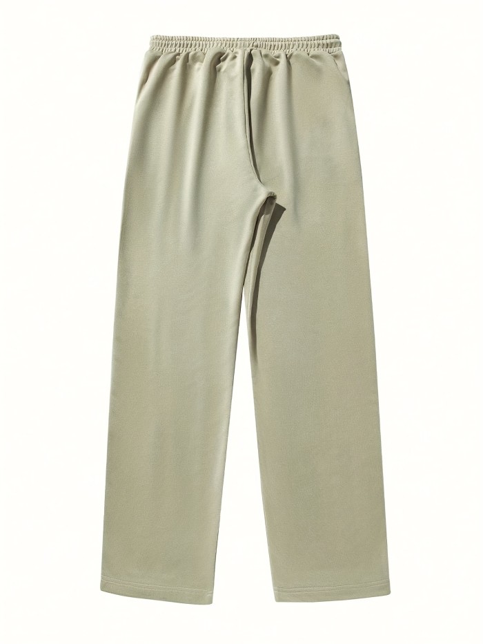 Breathable Pants Men's Breathable Striped Loose-Fit Pants