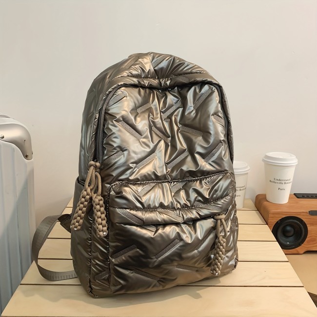 Large Capacity Multifunctional Backpack A Stylish And Versatile Cute Casual Backpack For Students, Trendy And Multifunctional, Suitable For Sports And Travel With Large Capacity.