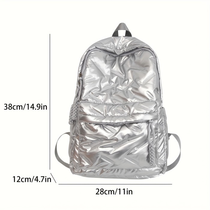 Large Capacity Multifunctional Backpack A Stylish And Versatile Cute Casual Backpack For Students, Trendy And Multifunctional, Suitable For Sports And Travel With Large Capacity.