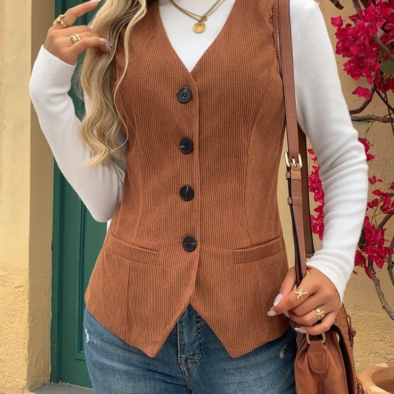 Elegant Vest Elegant Casual Sleeveless Vest Jacket