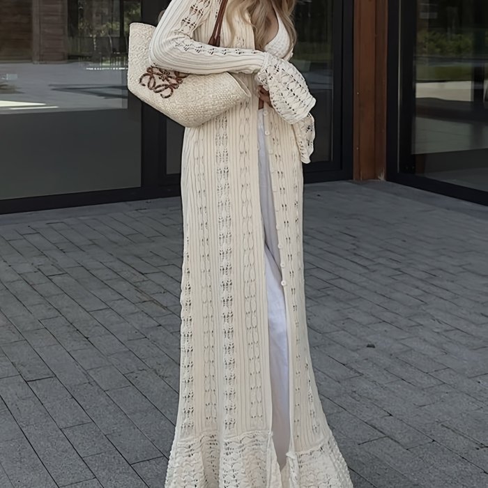 Women's Elegant Bohemian Sweater Cardigan