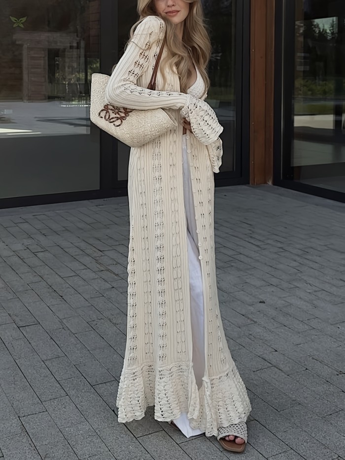 Women's Elegant Bohemian Sweater Cardigan