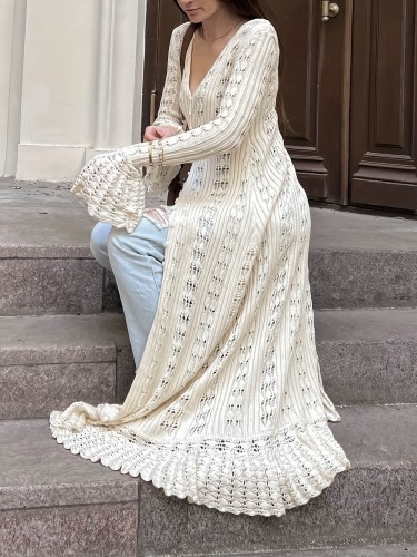 Women's Elegant Bohemian Sweater Cardigan
