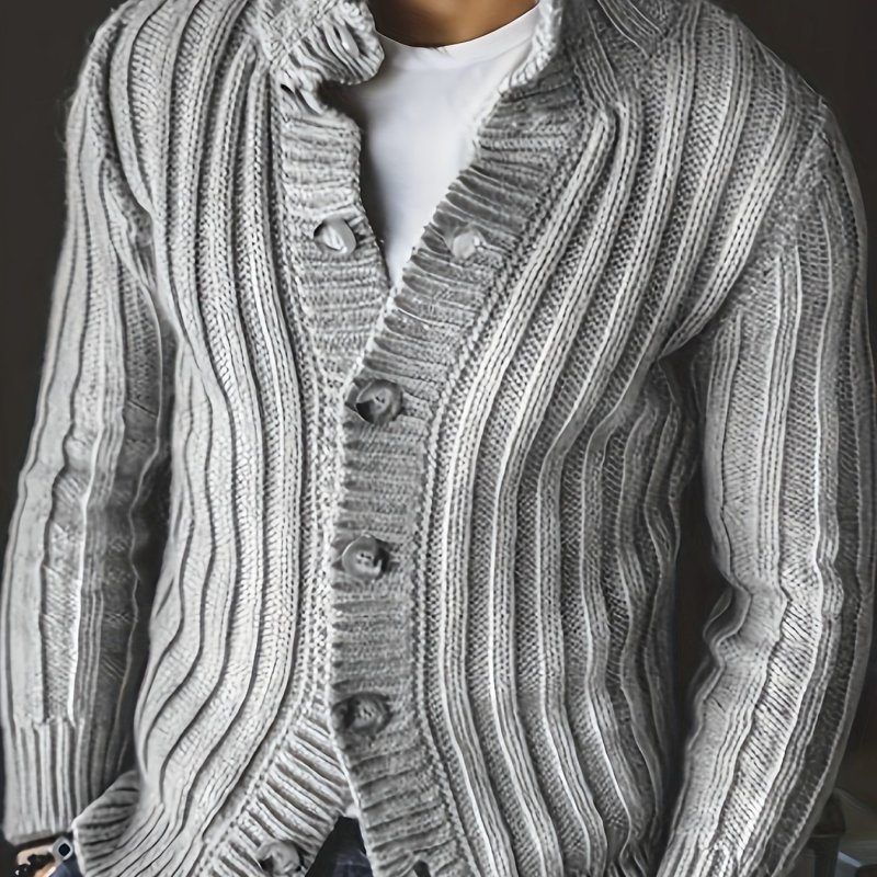 CozyFit Men's Crew Neck Casual Sports Sweater