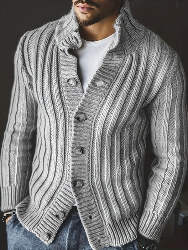 CozyFit Men's Crew Neck Casual Sports Sweater