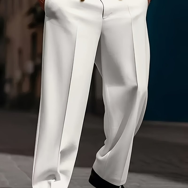 Elegant Men's Formal Trousers Vintage Elegant Men's Formal Trousers