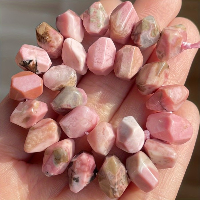 Natural Stone Beads 26pcs Exquisite Natural Stone Loose Spacer Beads