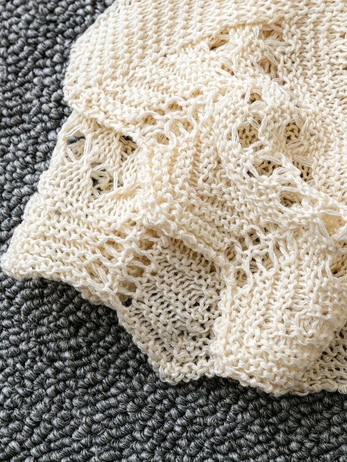 Women's Open Front Semi-Sheer Cover-Up Lightweight Lace- Cardigan