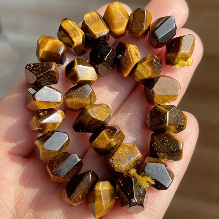 Natural Stone Beads 26pcs Exquisite Natural Stone Loose Spacer Beads