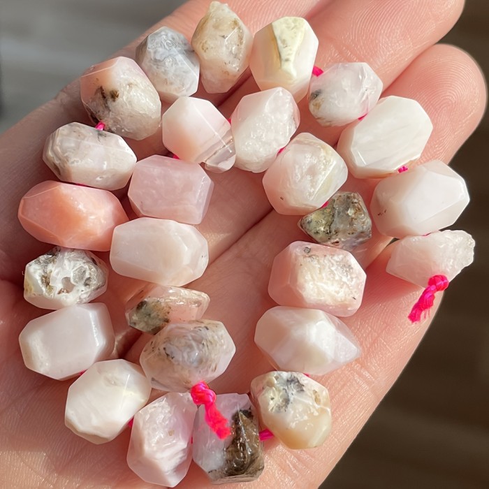Natural Stone Beads 26pcs Exquisite Natural Stone Loose Spacer Beads