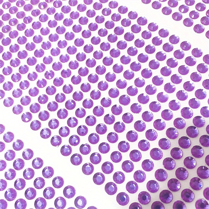 640pcs\u002Fpack 5mm Rhinestone Stickers, Gemstone Stickers, Self-adhesive Jewelry Stickers, Crafts Sparkling Rhinestone Stickers, Eye Makeup Decoration, Eyes, Nails, Acrylic Rhinestone Stickers In Various Styles