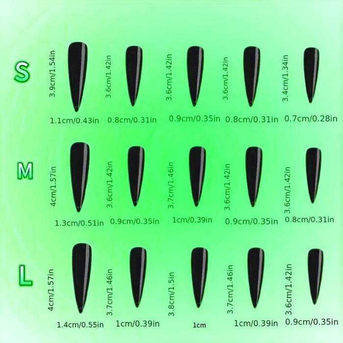 Ten Pieces of Pure Handmade Wearable Nails for Women, Full Coverage Nail Stickers